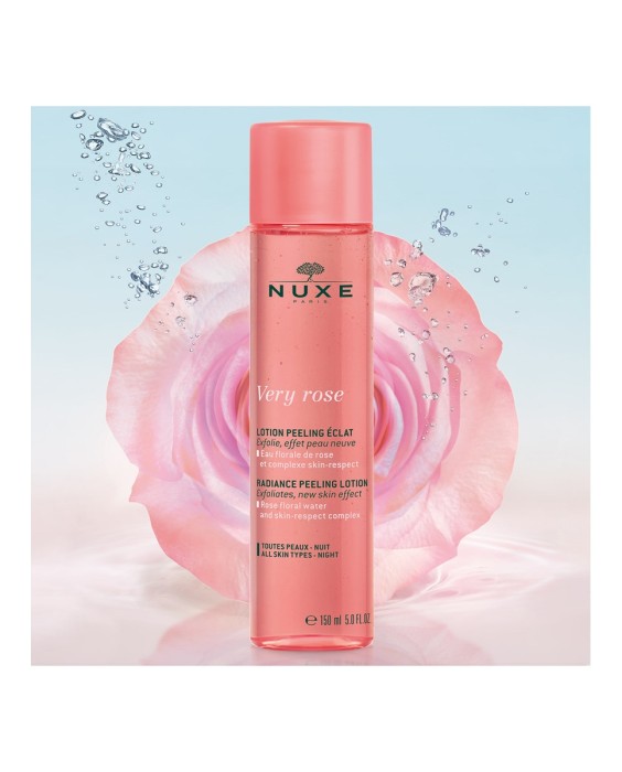 Loción Peeling Luminosidad Very Rose 150 ml Nuxe