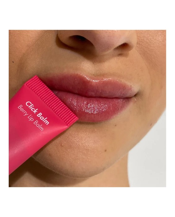 Bálsamo labial hidratante con color Click Balm 15 ml Berry Glowfilter