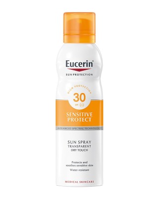 Eucerin Sensitive Protect SPF30 солнцезащитный спрей