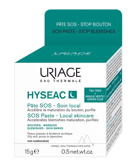 Tratamiento Anti-Imperfecciones Hyseac Pasta Sos 15 g Uriage