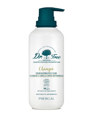 Champú Dermoprotector Natural Cuero Cabelludo Sensible 400 ml Dr. Tree