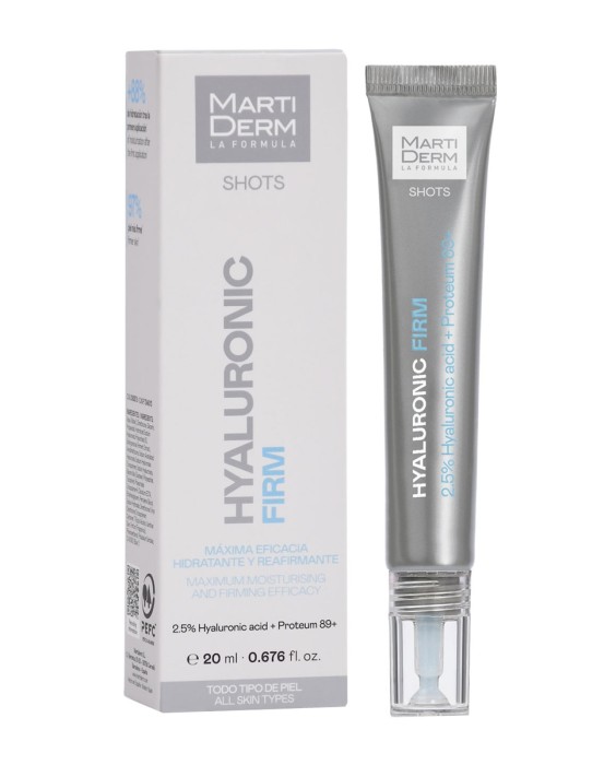 MartiDerm Shots Hyaluronic Firm 20мл Сыворотка для лица