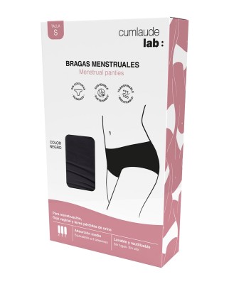 Bragas Menstruales de Absorción Media-Alta Cumlaude Lab
