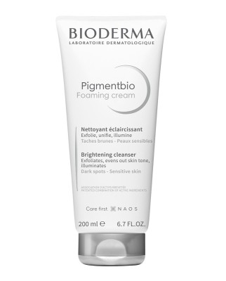 Gel exfoliante antimanchas Pigmentbio Foaming Cream 200 ml Bioderma