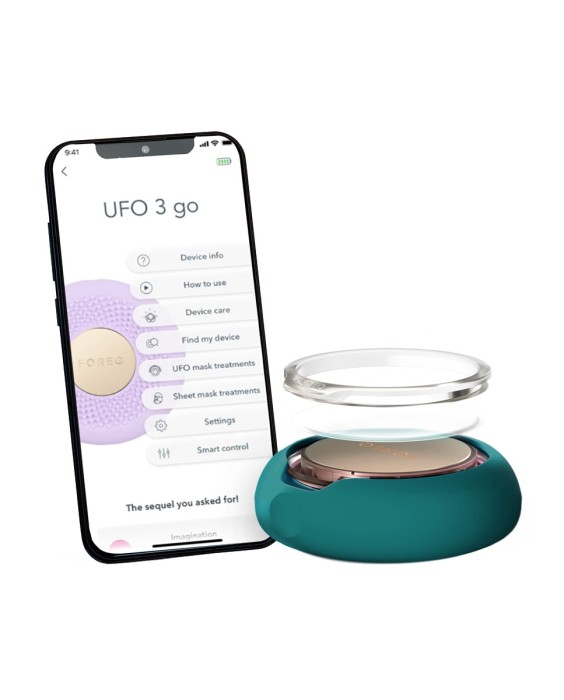 UFO™ 3 go - Hidratación facial profunda en cualquier lugar Evergreen FOREO