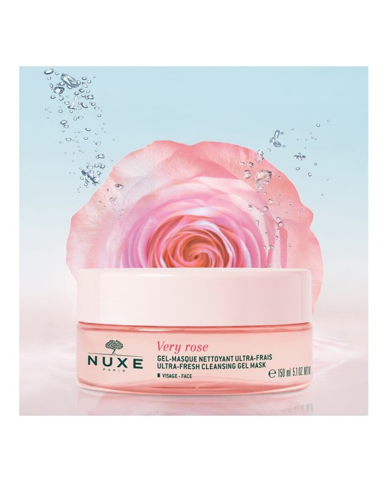 Mascarilla- Gel Ultra-Fresca Very Rose 150 ml Nuxe