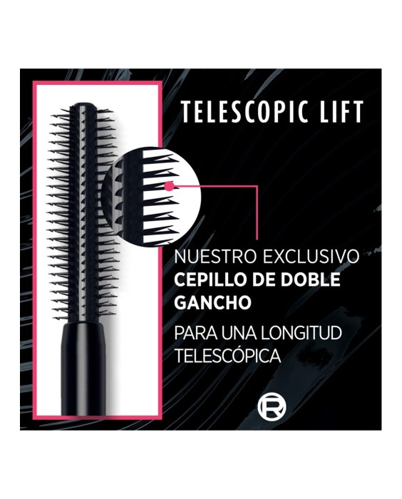 Máscara de pestañas Telescopic Extra Black L'Oréal Paris