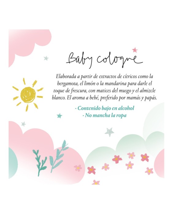 Colonia infantil Baby Cologne 100 ml Suavinex