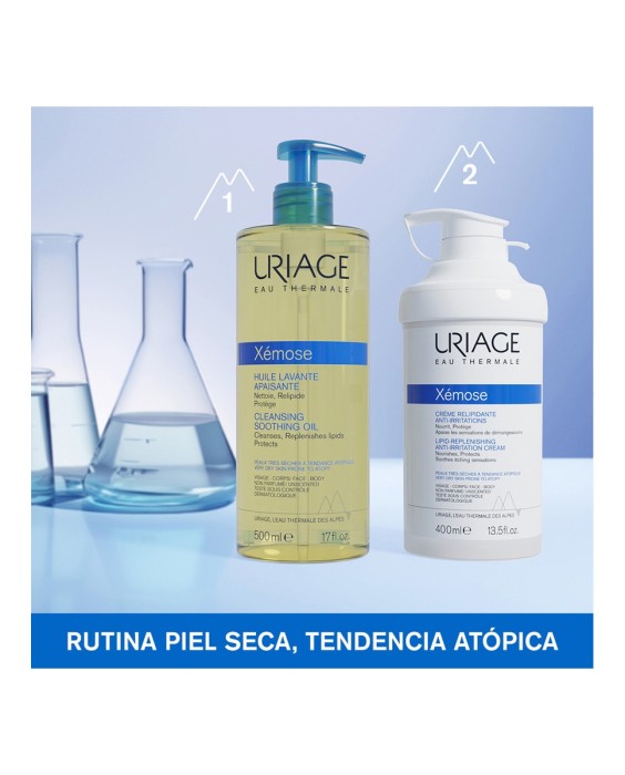 Xémose Crema Corporal Relipidizante Anti-irritaciones 400 ml  Uriage