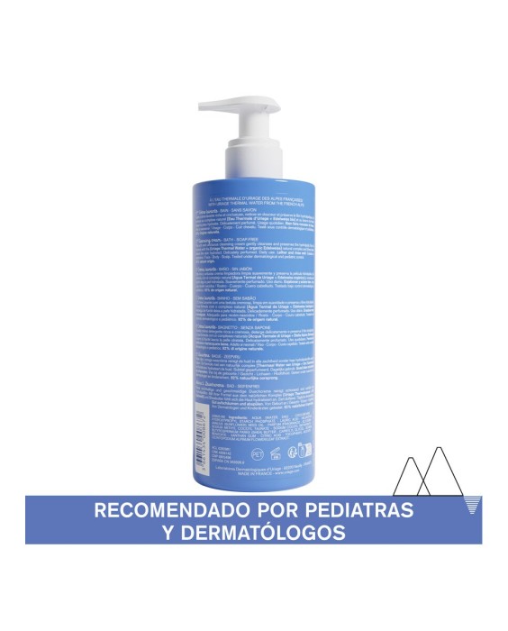 Gel De Baño Y Champú Para Bebés Con Edelweiss Orgánico Y Manteca De Karité 500 ml Uriage