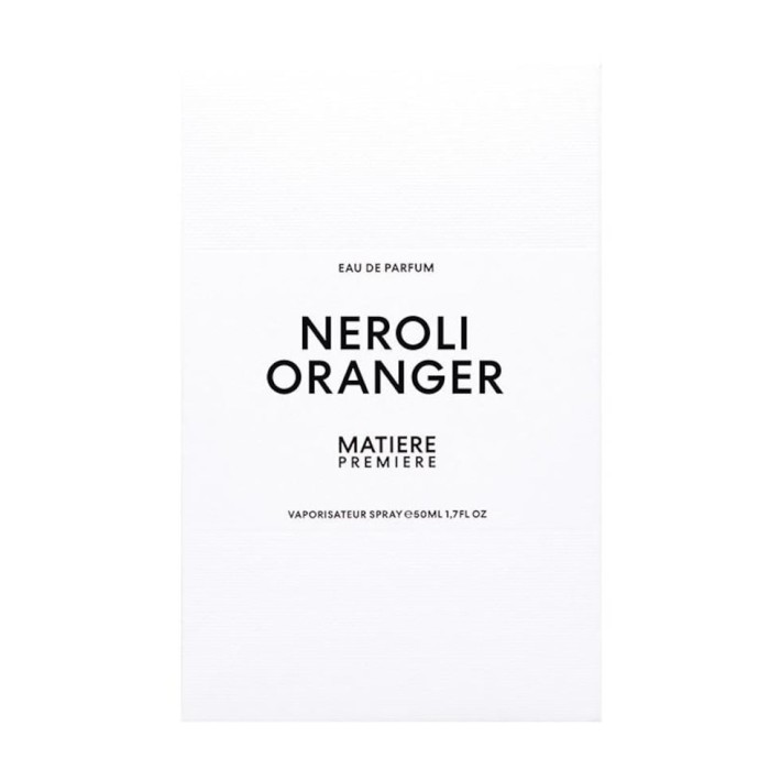 Eau de Parfum Neroli Oranger 50ml Matiere Premiere (Isoleé)