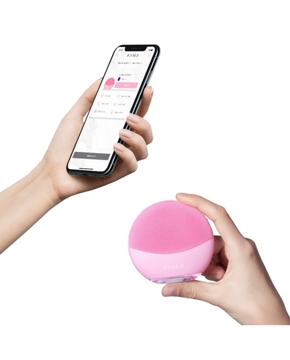 LUNA ™ mini 3 - Dispositivo eléctrico de limpieza facial para todo tipo de pieles Pearl Pink FOREO