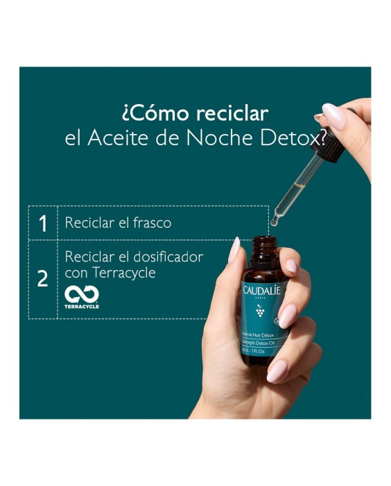 Aceite De Noche Detox Vinergetic 30 ml Caudalie