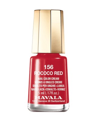 Esmalte de uñas Rococo Red 156 Mavala Color