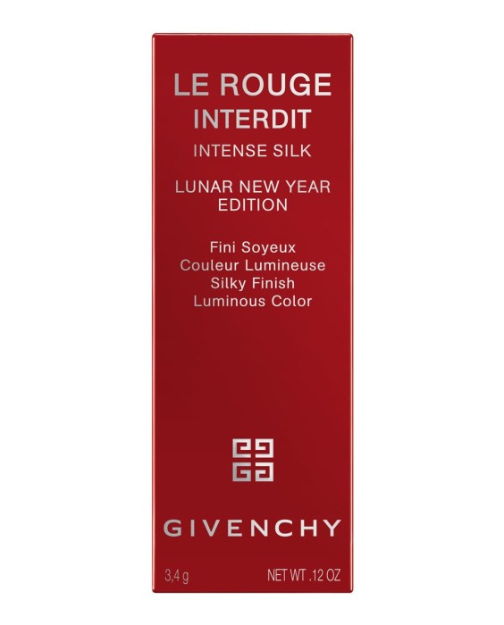 Barra de labios Le Rouge Interdit Intense Silk Semimate Givenchy Edición Limitada