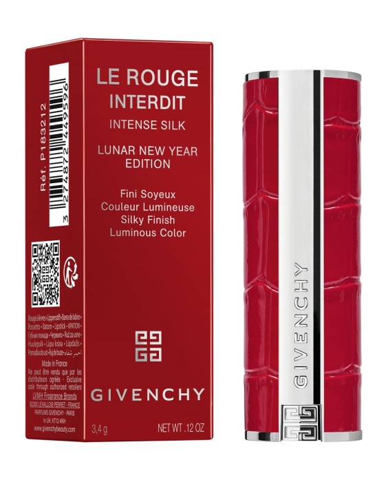 Barra de labios Le Rouge Interdit Intense Silk Semimate Givenchy Edición Limitada