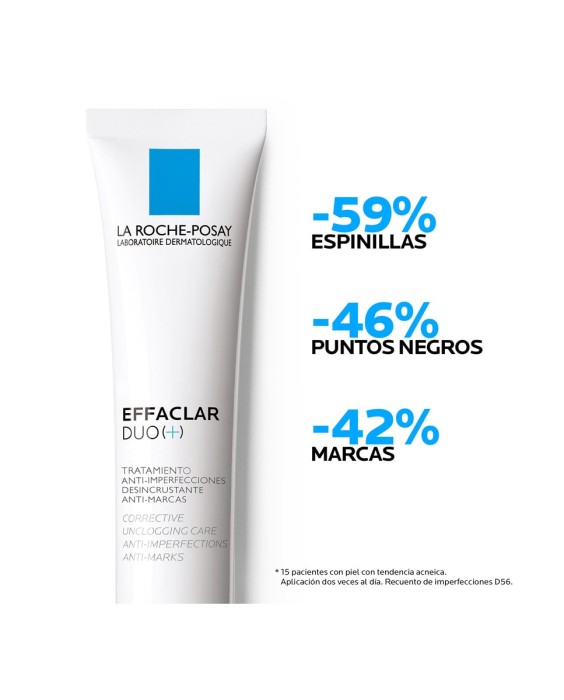 Tratamiento Anti-imperfecciones y Marcas Effaclar Duo (+) 40 ml  La Roche Posay