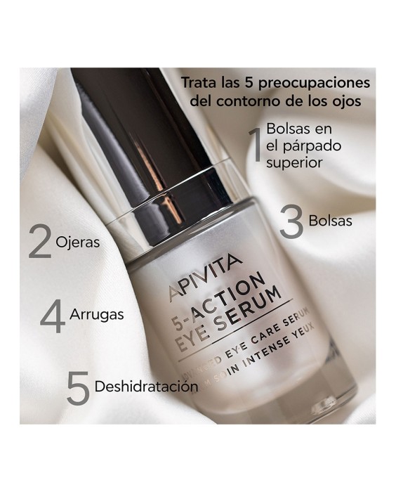 Contorno de ojos 5 Action Apivita