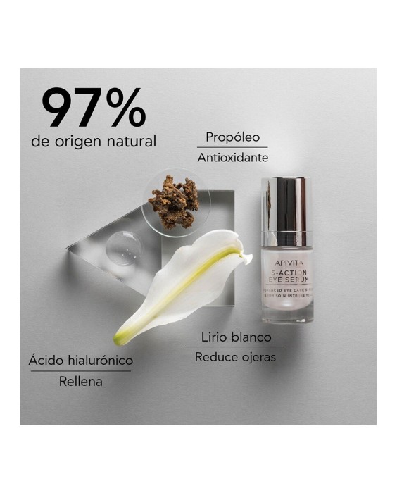 Contorno de ojos 5 Action Apivita
