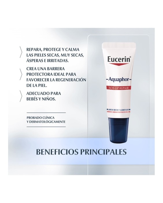 Regenerador Labial Aquaphor SOS Eucerin