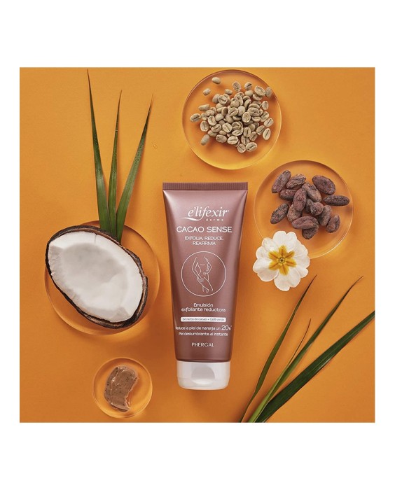 Exfoliante Corporal Reafirmante Elifexir Cacao Sense 200 ml Elifexir
