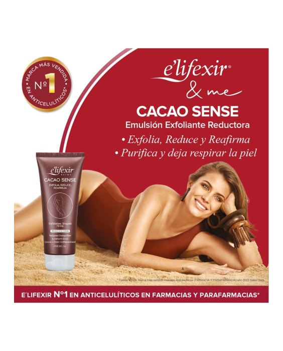 Exfoliante Corporal Reafirmante Elifexir Cacao Sense 200 ml Elifexir