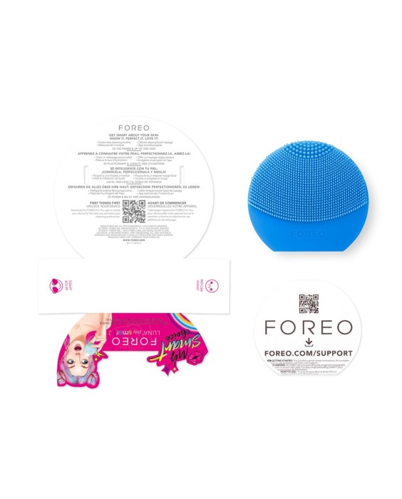 LUNA™ play smart 2 - Dispositivo de limpieza facial y análisis inteligente de la piel Azul FOREO
