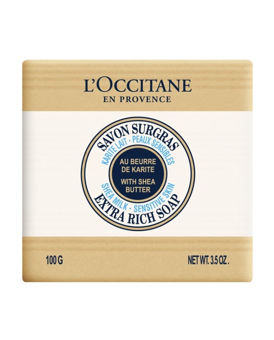 Jabón Extra-Suave Leche de Karité 100 g L'Occitane en Provence