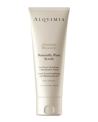 Gel suave exfoliante e iluminador facial 75 ml Alqvimia