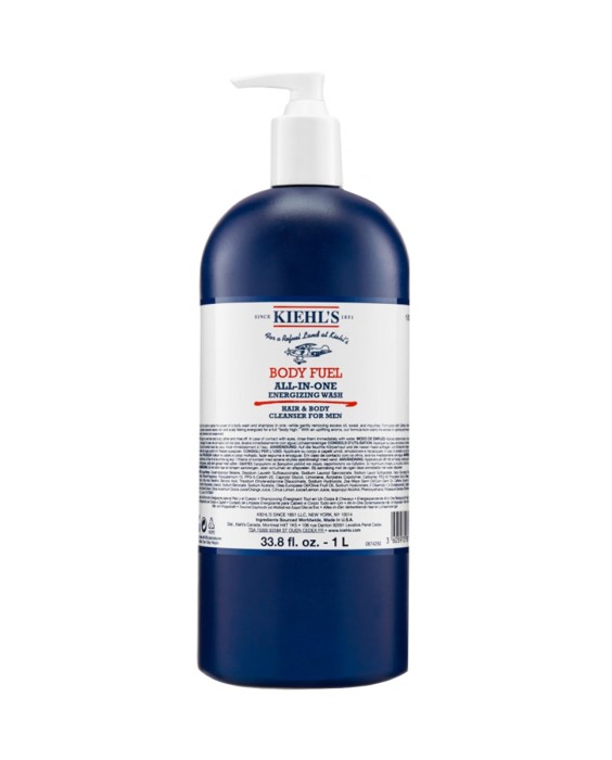Kiehl's Body Fuel Wash 1л гель для душа