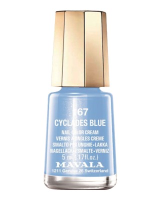 Esmalte de uñas Cyclades Blue 167 Mavala Color