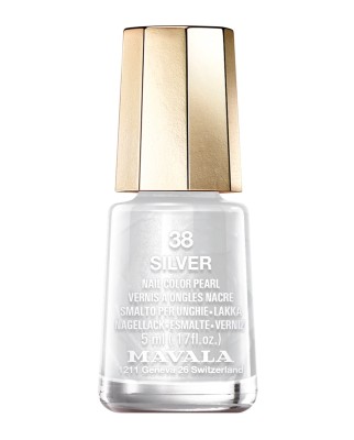 Esmalte de uñas Silver 38 Mavala Color