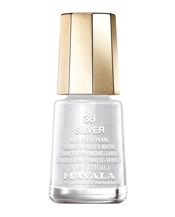 Esmalte de uñas Silver 38 Mavala Color