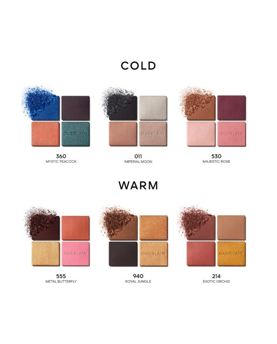 Paleta de Sombras de Ojos En 4 Tonos Ombres G Guerlain