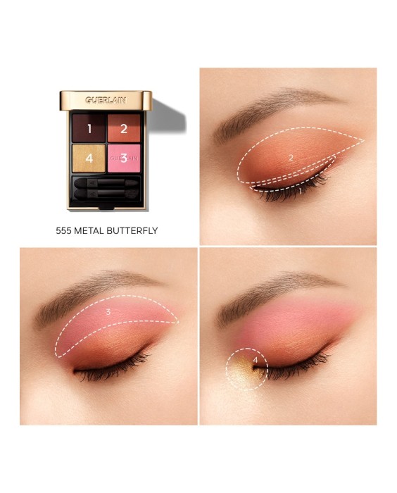 Paleta de Sombras de Ojos En 4 Tonos Ombres G Guerlain