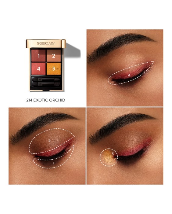 Paleta de Sombras de Ojos En 4 Tonos Ombres G Guerlain