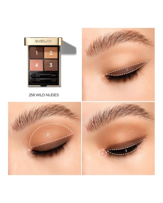 Paleta de Sombras de Ojos En 4 Tonos Ombres G Guerlain