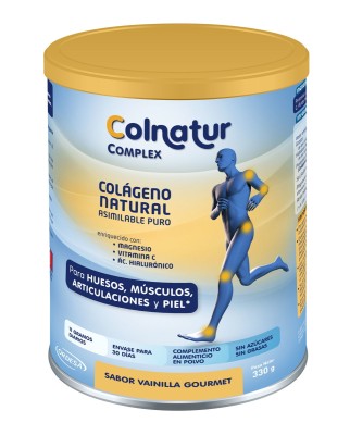 Colágeno Natural Sabor Vainilla Gourmet 330 g Colnatur Complex