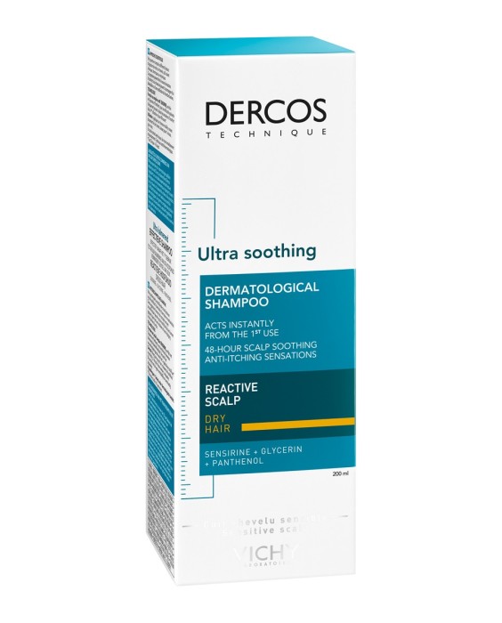 Champú Dercos Ultracalmante Cabello Seco 200 ml Vichy