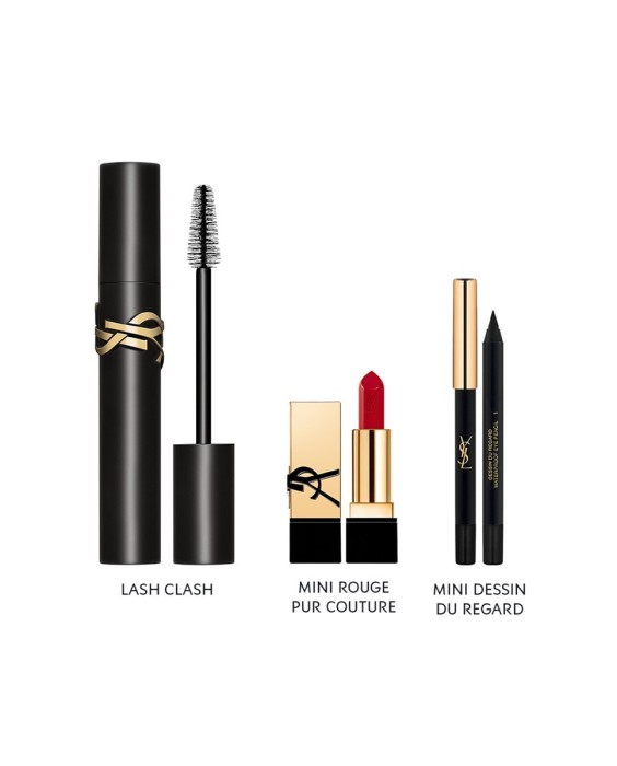 Estuche de regalo Día de la Madre Lash Clash + Mini Rouge Pur Couture + Mini Dessin Du Regard Yves Saint Laurent