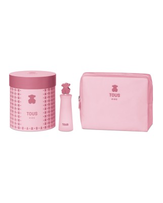 Estuche de Regalo Tous Kids Girl Set  Eau de Toilette Vapo 100 ml + Neceser Tous