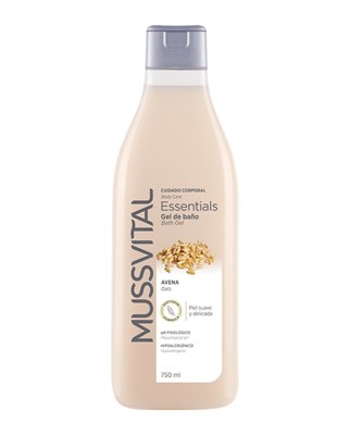 Gel de baño Essentials Avena 750 ml Mussvital