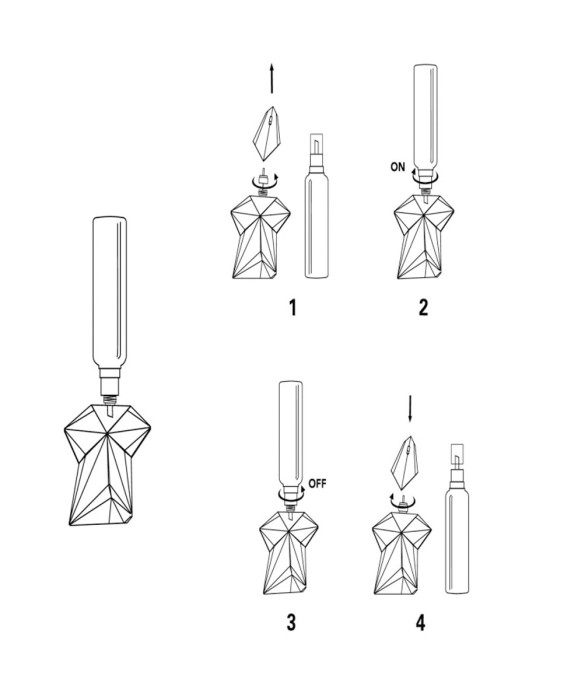 Eau de Parfum Recargable Mugler Angel Nova 100 ml Mugler