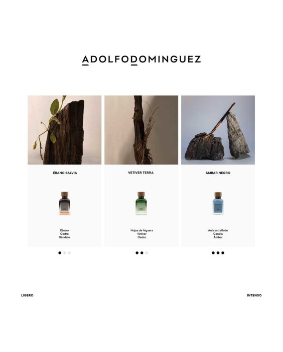 Eau de Parfum Ámbar Negro 200 ml Adolfo Dominguez