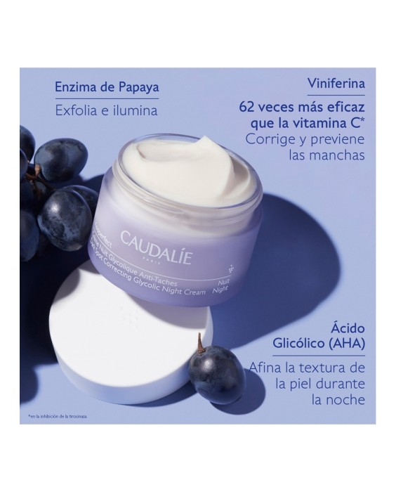 Crema Noche Glicolica Antimanchas Vinoperfect 50 ml Caudalie