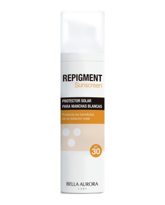Protector Solar Para Manchas Blancas Repigment Sunscreen Spf 30 75 ml Bella Aurora