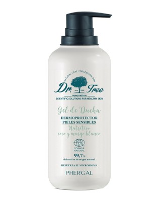 Gel de Ducha Coco Natural Nutritivo Piel Sensible 500 ml Dr. Tree