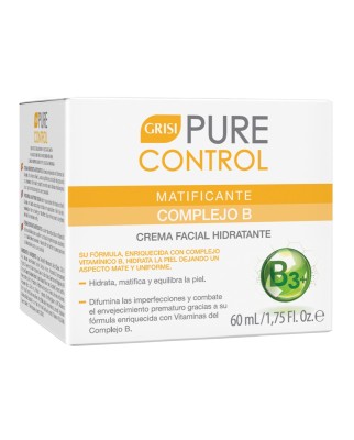 Crema Facial Hidratante Matificante Grisi Pure Control