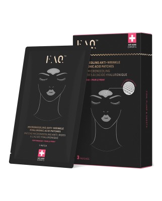 FAQ™ Parches de micropunciones antiedad con ácido hialurónico para la frente Forehead FAQ