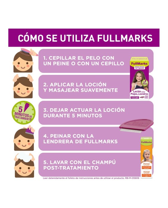 Loción Antipiojos FullMarks